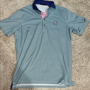 Greyson Bettinardi T-Hive Volcano Polo, Size Medium, EUC